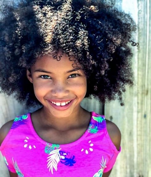 same day access image smiling african american girl